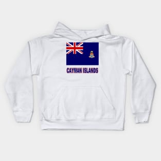 The Pride of the Cayman Islands - Cayman Islands Flag Design Kids Hoodie